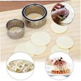 thumbnail image 2 of ShenMo 3 pieces (pattern) dumpling packaging mould Kitchen biscuit doughnut muffin Scottish Sandwich bread peeling machine Dumpling packaging mould, 2 of 3
