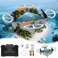 thumbnail image 4 of Product Intelligence Dinggao Mini Drone No Aerial Photography No Camera Aircraft Children's Toy Model Aircraft Four Remote Control Aircraft 723 Blue, 4 of 8