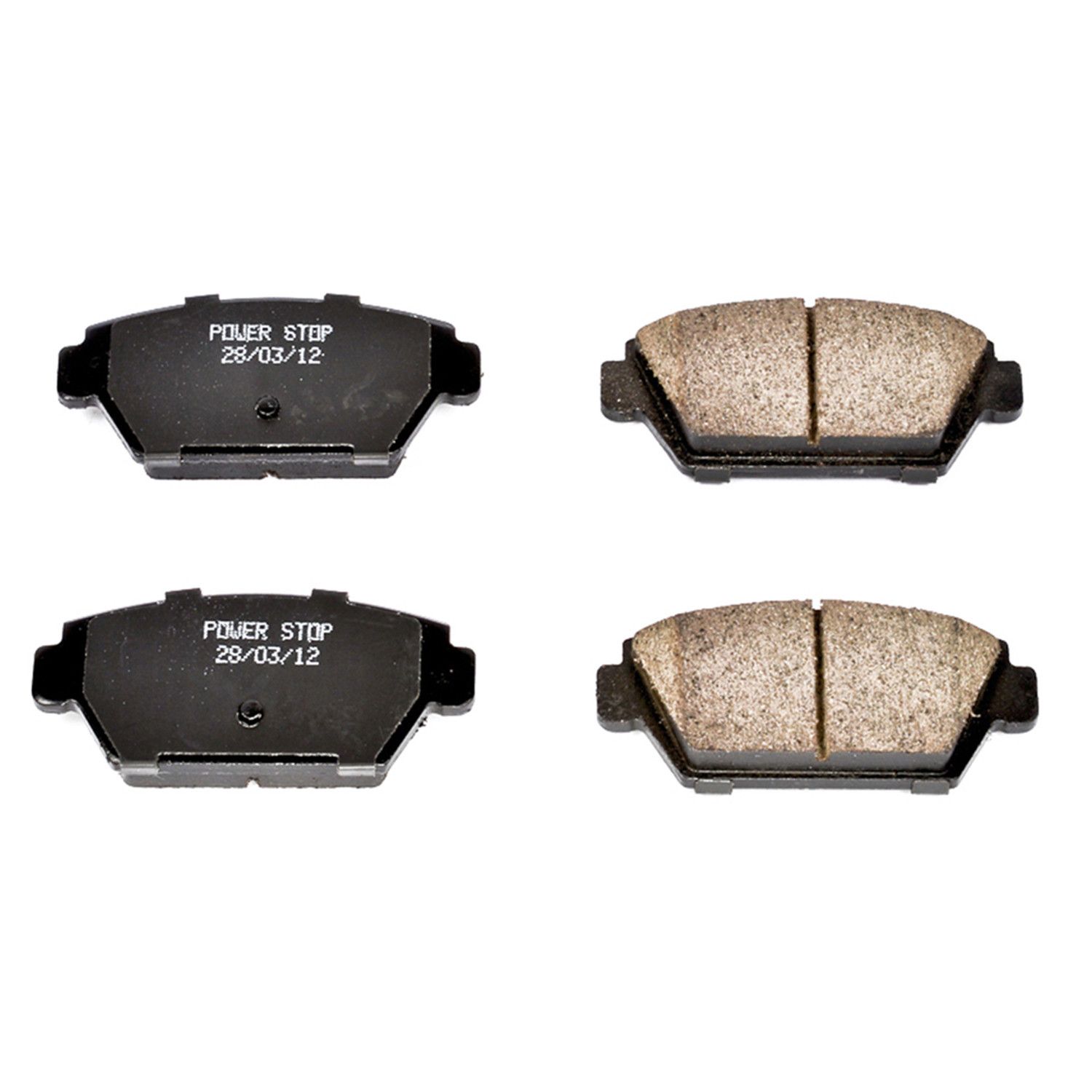 Power Stop Rear Z16 Evolution Ceramic Brake Pads 16-329