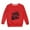 Red, variant on Hiijoy Kids Graphic Sweatshirt Boys Girls Train Print Crewneck Long Sleeved Pullover Top