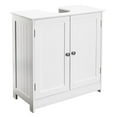 thumbnail image 5 of Ktaxon Bathroom Vanity Under Sink Pedestal with 2 Doors, Basin Cabinet with Adjustable Shelf, White, 5 of 17