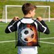 thumbnail image 1 of Mochila de fútbol con cordón de tiro con tela Oxford impermeable, gran bolsa deportiva para gimnasio, viajes o colegio, 1 of 6