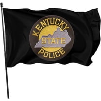 Kentucky State Police Flag 3x5 Ft Outdoor Banner Garden Home Decor Flag Fade Resistant