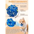 thumbnail image 2 of Pelotas de tenis para perros Moonorange, juguete flotante duradero de 4 piezas, 2 of 7
