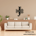 thumbnail image 6 of Wooden Wall Art for Home Decoration | Personalized Monogram | Black, 6 of 9