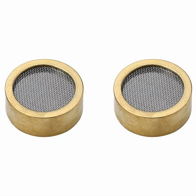 2pcs 25mm Condenser Microphone Capsule Replacements Large Diaphragm Microph Electric Instrument Parts