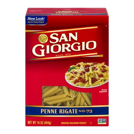 SAN GIORGIO, ENRICHED MACARONI PRODUCT, PENNE RIGATE
