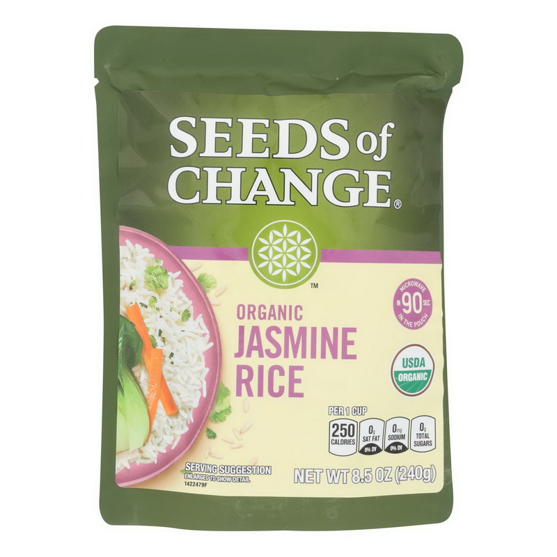 (Price/case)Seeds Of Change Rice Aromatic Jasmine Case of 12 8.5