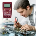 thumbnail image 2 of ESR02 Electrolytic Transistor Tester With LCD Display 1000uF Capacitance Measurement For Engineers And Hobbyists, 2 of 18
