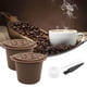 thumbnail image 3 of Cápsulas de para , con relleno de , hace que el sea Cápsulas de Taza Coffeeware para Cafe Cocina Regalos para Estilo A Marrón BLESIY Cápsulas reutilizables, 3 of 8