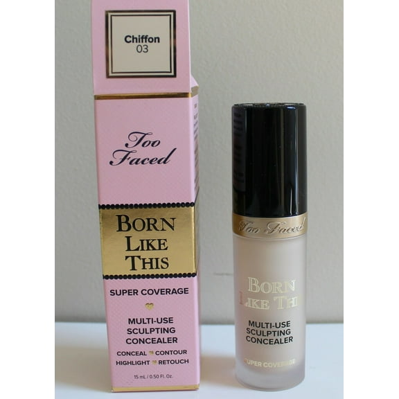 TOO FACED BORN LIKE THIS SCULPTING CONCEALER (03 CHIFFON) 15 ml/ 0.50 fl oz