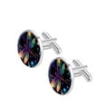 thumbnail image 2 of Firefly Men's Stainless Steel Cufflinks for Versatile Style - for Dress Shirts and Suits - Elegant Silver Jewelry for Any Occasion, 2 of 6