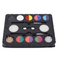 thumbnail image 1 of Body Paint Kit, Professional Dries Quickly 8 Face Paint Safe Face Paint Kit 2 Glitter Powder Easy To Apply  for Adult for Parties for Christmas, 1 of 8