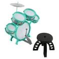 thumbnail image 1 of Juego De Batería Para Niños, Estructura Estable, Instrumentos Musicales, Color Brillante, Resistente, Batería Para Bebé Para El Hogar ANGGREK Otros, 1 of 8
