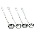 thumbnail image 1 of 4pcs Stainless Steel Serving Spoon with Hook Long Handle Hot Pot Colander Soup Spoons (6cm Colander+6cm Soup Spoon+7cm Colander+7cm Soup Spoon), 1 of 9