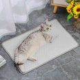 thumbnail image 4 of CBFFDC Tapis Rafraîchissant Lavable pour Animaux de Compagnie Auto-Refroidissant Tapis Doux Lavable pour Chien avec Bosses de Massage 3D Facile à Nettoyer Résistant aux Rayures Couverture Rafraîchissante d'Été, 4 of 7