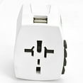 thumbnail image 4 of Universal Travel Adapter OREI All in One International Power Adapter with 2.4A Dual USB, European Adapter Travel Power Adapter Wall Charger for UK, EU, AU, Asia Covers 150+ Countries, 4 of 6