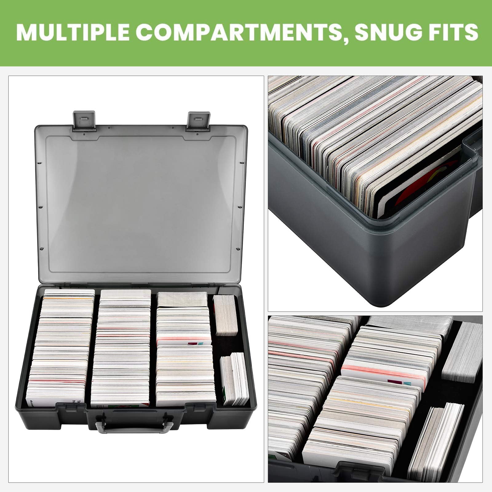 2200+ Trading Cards Holder for C.A.H/ MTG, Yugioh, Magic Supplies