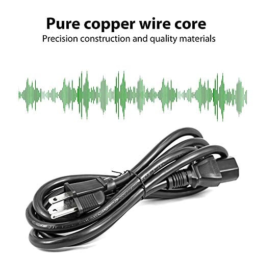 Zonefly Original Power Cord Compatible For Instant Pot Electric Pressure Cooker Power Quick Pot Rice Cooker Soy Milk Maker Microwaves And More