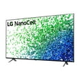 thumbnail image 1 of LG 50NANO80UPA - 50" Diagonal Class (48.5" viewable) - NANO80UPA Series LED-backlit LCD TV - Smart TV - webOS, ThinQ AI - 4K UHD (2160p) 3840 x 2160 - HDR - edge-lit, Real 4K NanoCell Display, 1 of 5