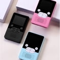 thumbnail image 3 of Cateissary Reproductor de MP3, tarjeta TF de 3,5mm, compatible con Bluetooth, MP4, JPG, JPEG, BMP, GIF, Radio, cronómetro, podómetro, Electrónica Rosa 4G, 3 of 6