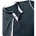 thumbnail image 7 of YTCAMLO Cotton Mens Henley Shirts Plus Size Classic T Shirts Soft Comfy Short Sleeve Tees Moisture Wicking Workout Tops Activewear, Navy XL, 7 of 7