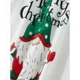 thumbnail image 4 of Christmas Family Pajamas Matching Set Santa Print Long Sleeve Tops and Pants Sleepwear for the Whole Family Holiday Pjs Christmas Set, 4 of 6