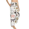 thumbnail image 2 of Disketp Farm Animals 4 Print Women'S Comfy Pajama Pants Casual Drawstring Palazzo Lounge Wide Leg Pants, 2 of 9