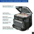 thumbnail image 5 of Titan by Arctic Zone 40 Can, 27 Quart Collapsible Zipperless Soft Cooler, Basalt Gray, 5 of 15