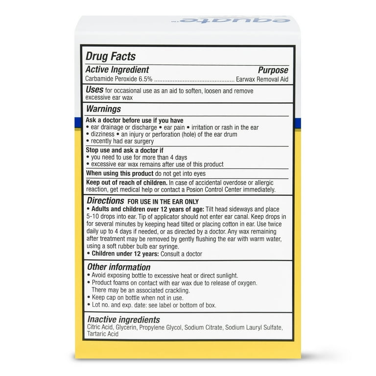 Equate Earwax Removal Kit, 0.5 fl oz