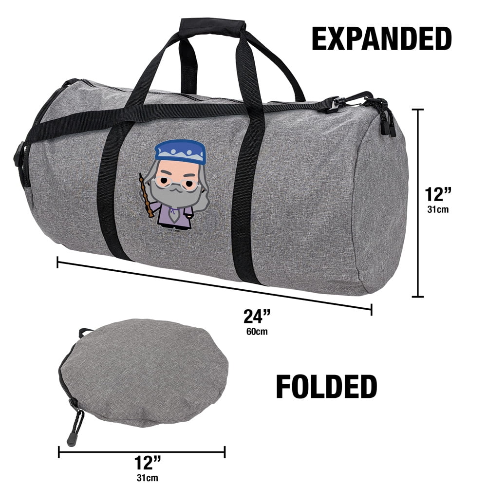 Harry Potter Dumblesore Cute Chibi Character Lightweight Duffel Bag for Sports and Gym Packable for Travel