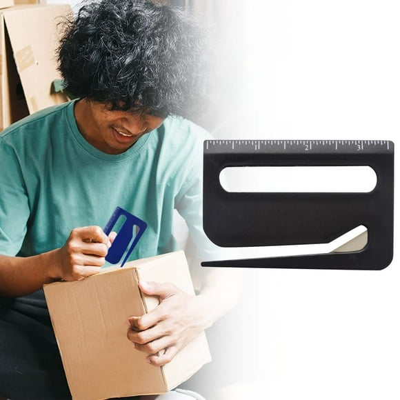 Creatine Envelope Opener 2025 Upgrade Letter Opener Envelope Slitter Mail Opener Tool Package Opener Cutter Wrapping Paper Cutter Tool With Pointed End & Scale