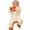 Orange, variant on Baby Boy Girl Romper Jumpsuit Overalls 1 PCS Bodysuit Outerwear Crawling Infant Baby Solid Mop