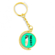 thumbnail image 1 of La cigarra. Anillo de oro de metal llavero llavero, 1 of 3