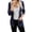 Navy, variant on Kureaily Long Sleeve Cardigan For Women Fall Open Front Button Cardigan With Pockets Casual Duster Lightweight Cardigan Sweater Long Sleeve Cardigan