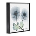 thumbnail image 2 of Stupell Industries Modern Sapphire Florals Duo Black Framed Giclee Art, 17 x 17, by Albert Koetsier, 2 of 7