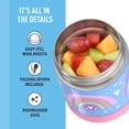 thumbnail image 4 of Tarro aislante para alimentos THERMOS FUNTAINER de 300 ml con cuchara plegable, 4 of 7