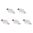 thumbnail image 1 of Mini Cargador Inalámbrico Magnético Tipo C para Apple Watch 8 7 6 5 4 3 2 1 SE () Blanco, 1 of 6