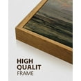 thumbnail image 3 of Drsoum Vintage Seascape Wall Art 11x14in Nature Framed Classic Retro Beach Landscape Wall Prints Farmhouse Kitchen Bathroom Office Decor, 3 of 6