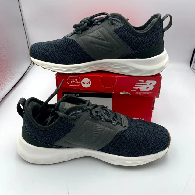 New Balance Fresh Foam Sport WSPTAK4 Unisex US M6.5/W8 Sneakers Gray Beige Shoes