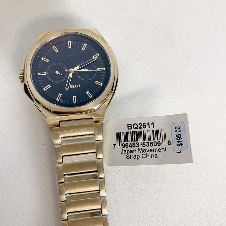 Fossil BQ2611 Evanston Multifunction Gold-Tone Stainless  display picture 3
