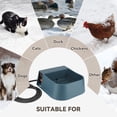 thumbnail image 5 of Cuenco de agua calentado para perros, cuenco de agua automático para perros al aire libre, bebedero con calefacción para perros, cuenco de agua para mascotas, cuenco de agua automático para, 5 of 5