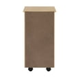 thumbnail image 4 of Linon Cary 6-Drawer Rolling Storage Utility Cart, Natural, 4 of 25