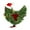 Black 148, variant on BJUTIR Christmas Chicken Floor Mat Welcome Door Mat Chicken Polyester Door Mat Holiday Decor