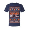 thumbnail image 2 of Wild Bobby City of Denver DEN American Football Fantasy Fan Sports Men Premium Tri Blend T-Shirt, Vintage Navy, Large, 2 of 6