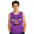 thumbnail image 4 of Niños Pequeños Camisola sin Mangas Gradiente Impresión Tela Suave para Niños 3-15 Años, Desgaste Casual, Pageant, Fiesta, Fotografía, Hogar Y Ocasiones de Vacaciones, 4 of 7