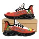 thumbnail image 1 of Zapatos para hombre y mujer, zapatillas informales con estampado de la bandera del Congo, zapatos planos de verano con cordones para caminar,, 1 of 6
