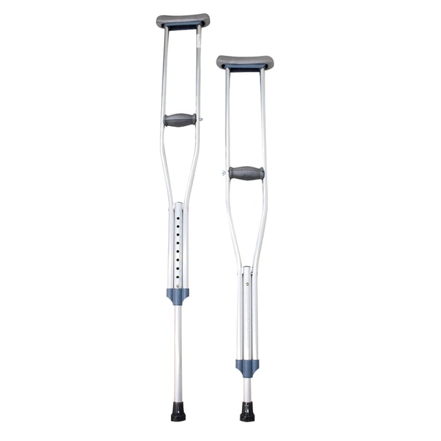 Muletas Axilares De Aluminio Ajustables Grande Hermed MG-01