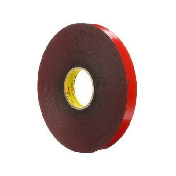 3M 4611 Vhb Tape Gray 1/2" X 5 Yard Roll (45 Mil)