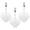 C, variant on HBASD Heart Shape Handbag Touch Lamp With Clip Led Purse Light Bag Accessories Daily Lighting Supplies